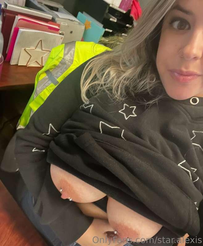 Titty Tuesday from my Office !
