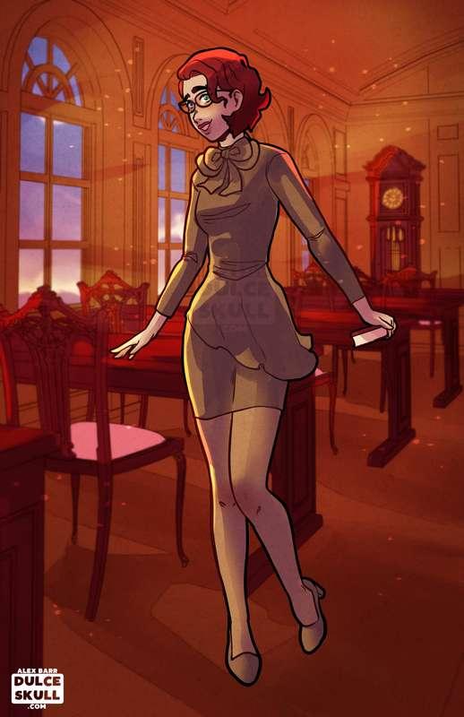 Monthly Drawing of My Wife - February