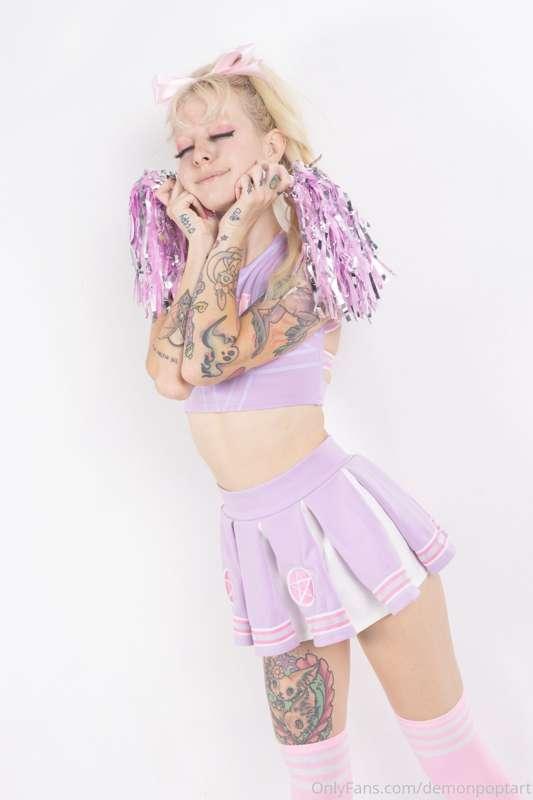 first up for spooky month is kawaii cheer captain! she’s ext..