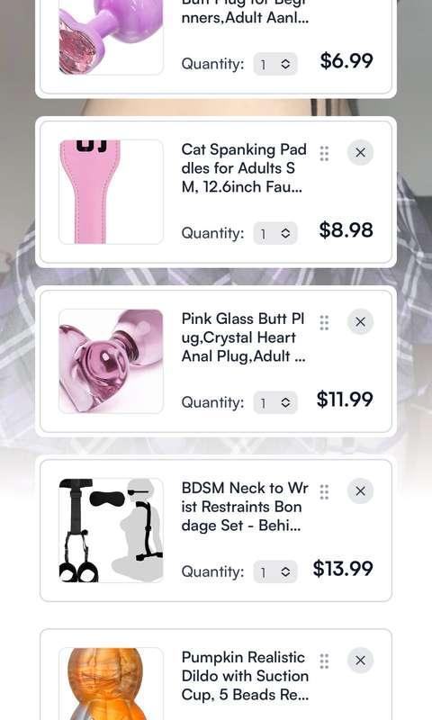 i've got some amazing sex toys on my (nsfw) wishly wishlist ..