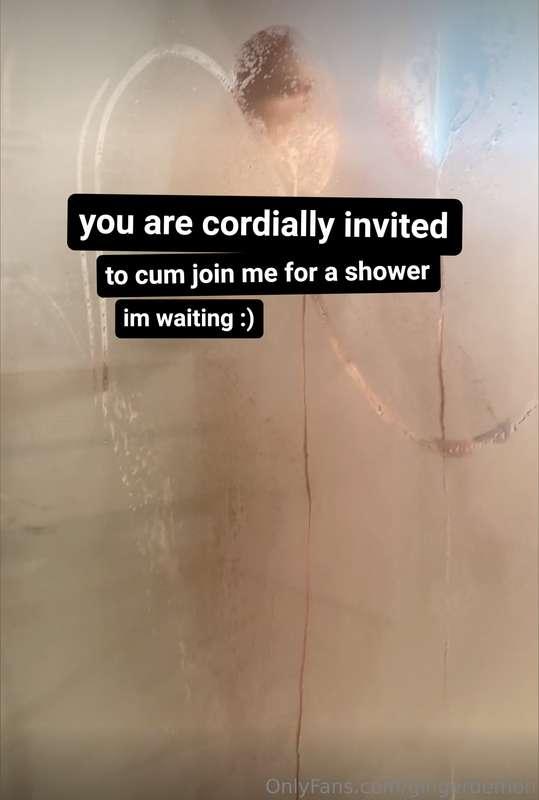 im a bit nervous about showing my body all wet, nakey and so..