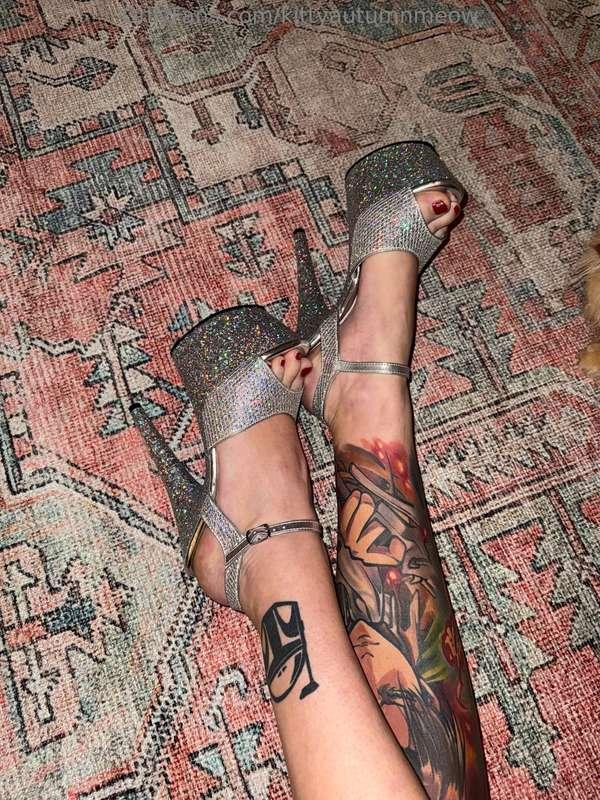 wish i had a pole in my house… these shoes are so cute they ..