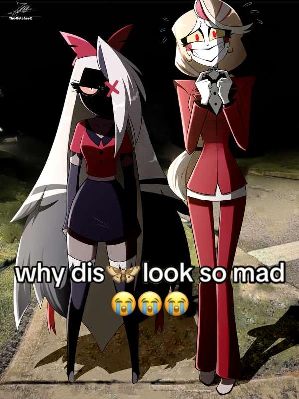 .:why dis moth look so mad:. (Hazbin Hotel)