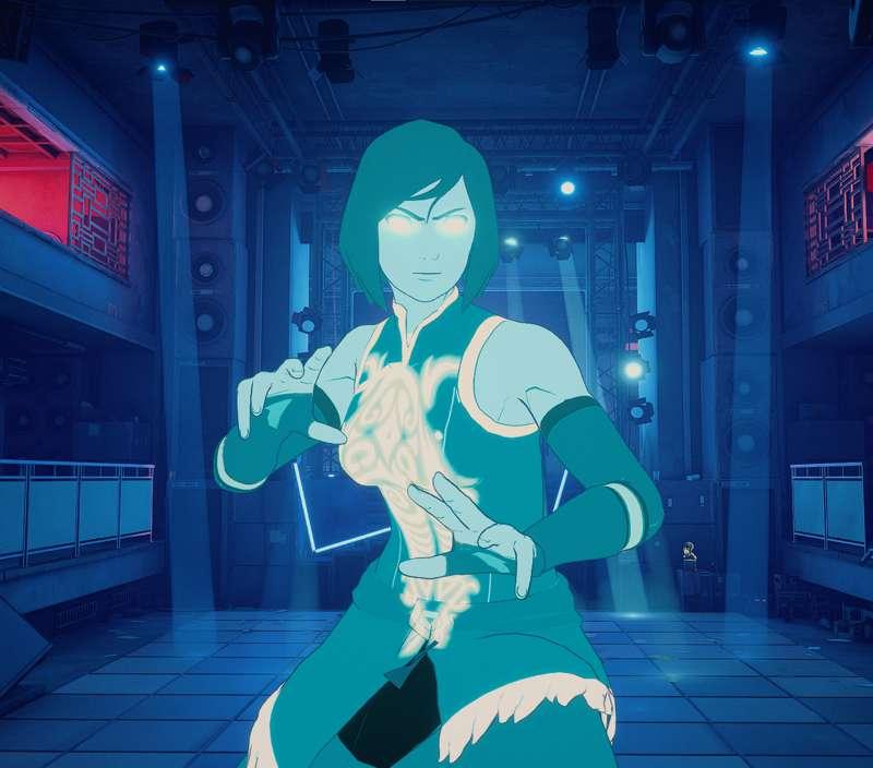 Korra: Short Hair & Avatar State - Sifu Mod