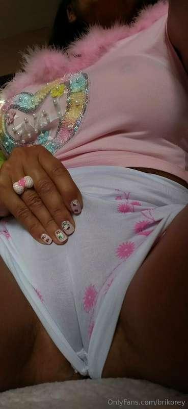 Do you like my panties? it would be fun to play with them...