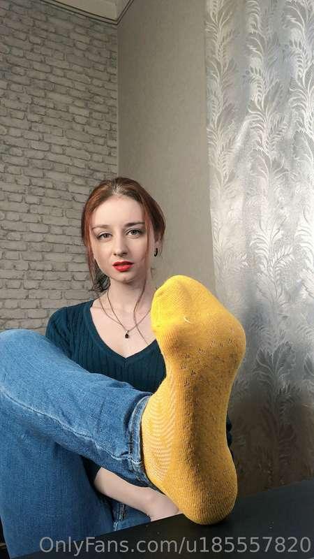 Yellow socks!