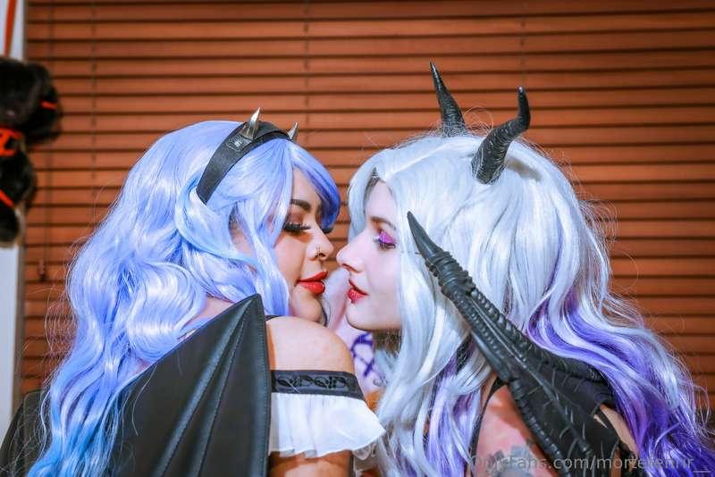 October succubus demon collab with the gorgeous @sinfulseawi..
