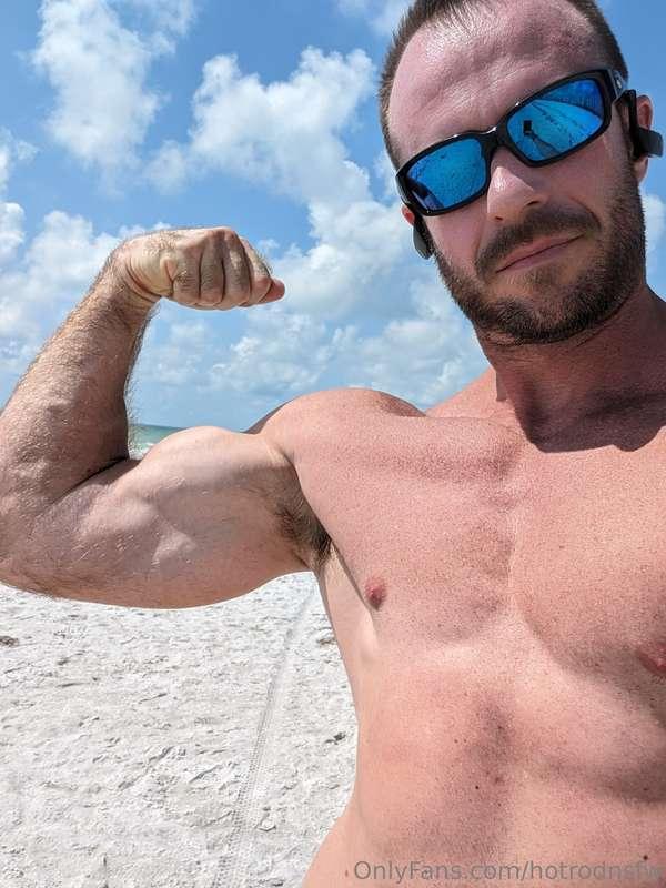 Getting my steps in at the beach today.