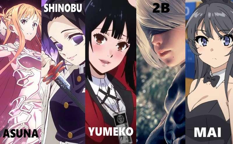 Sexy Animated Waifu Poll