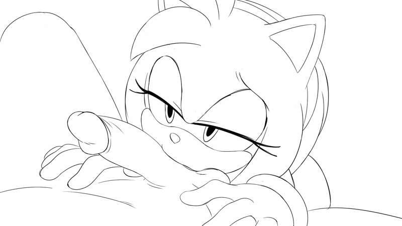 Animated COMM WIP (Amy Rose)