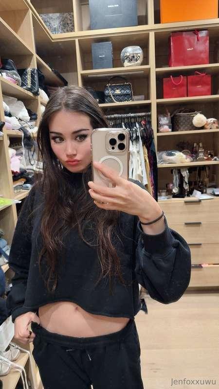 do you like me in this outfit or should i take it off? 🤭