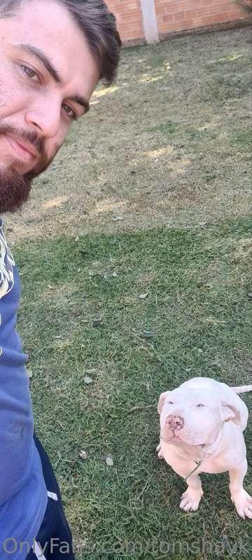 Draco smiles. Good Guy 🐶🐕
