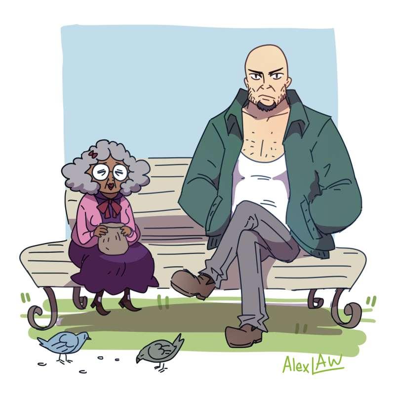 2 birds