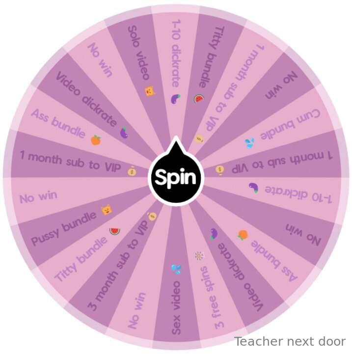 SPIN THE WHEEL🍭Har du lyst til å prøve lykken?🍀 Tip 10$ unde..