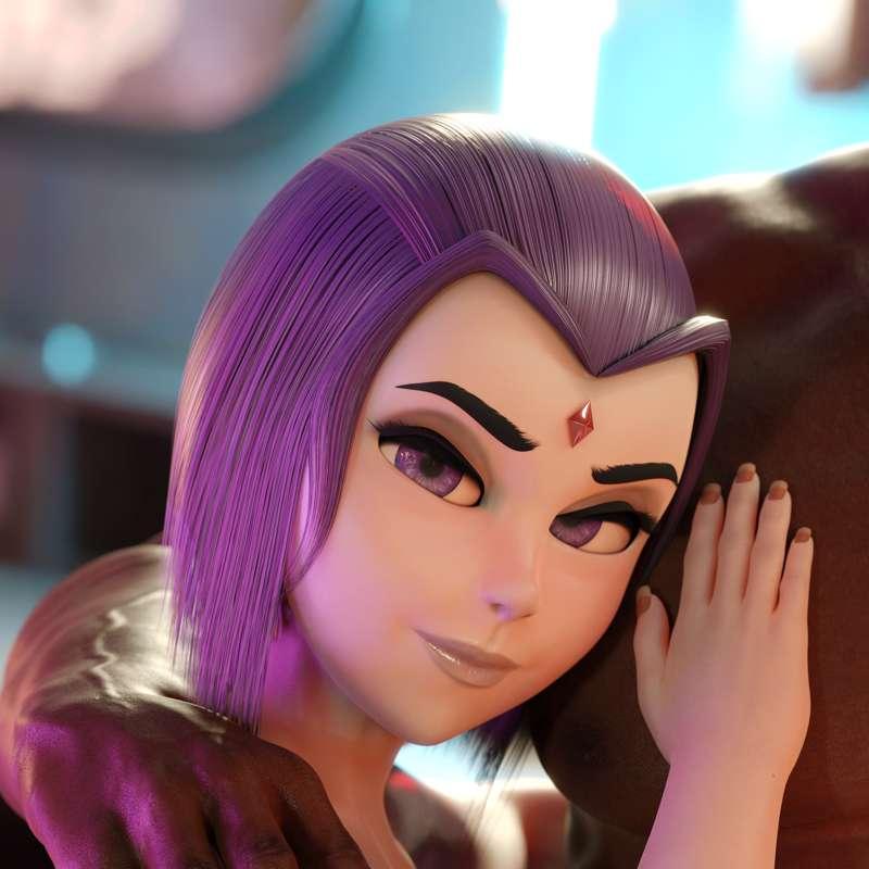 Raven + Starfire's New Friend!