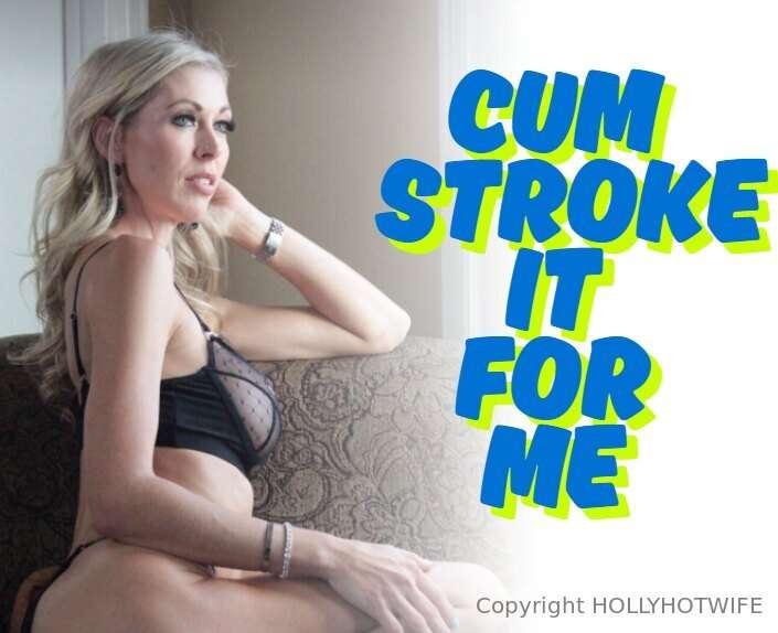 Come stroke it for me, baby 😘Enjoy these filthy Jerk Off Ins..