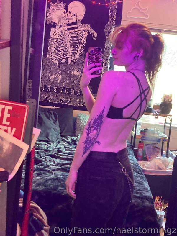 Some people asked for some pictures with my hair up so here ..