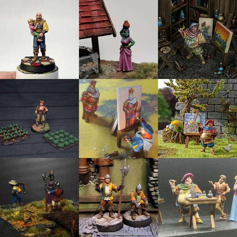 Painting contest summary! (Let me know if I forgot yours!)