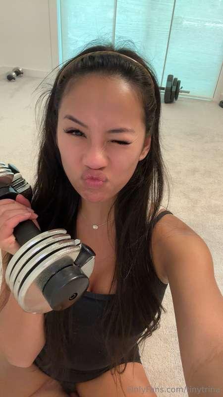 Gotta get those gains 💪🏻😼