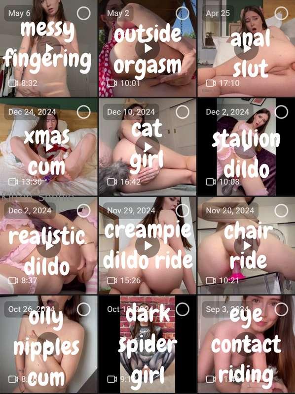 🩷 NEW VIDEO BUNDLE SALE 🩷These are my 12 newest videos 👀 if ..