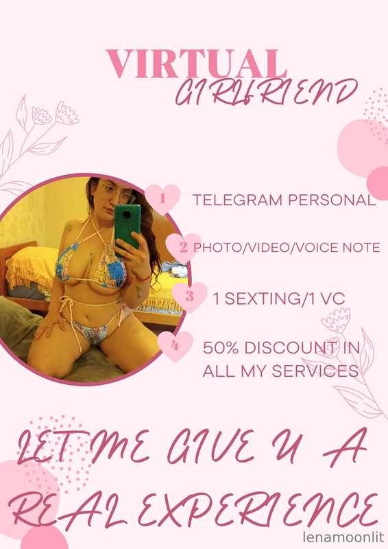 ### Virtual girlfriend experience for week:

What does this ..