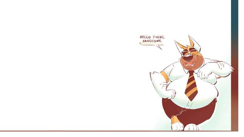 Hello Handsome Wallpaper!