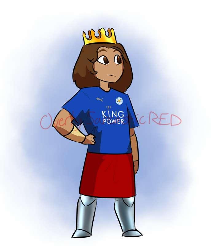 Reward: King Richard III (in a football jersey)