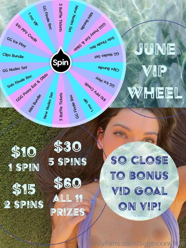 🌞 FREE BONUS VID IS ONLY $45 AWAY! ~ DON’T FORGET TO SPIN ON..