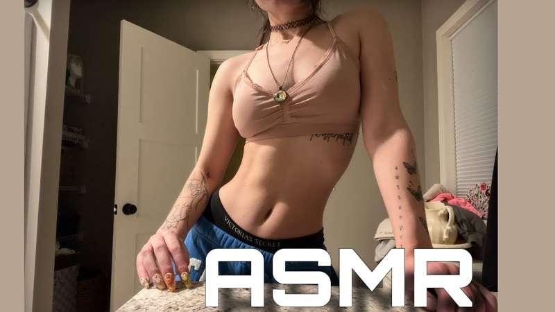 Patreon Exclusive: ASMR | Counter Tapping, Nail Clicking, Hand Movements, Plucking, Snipping, Lid Sounds (no talking)