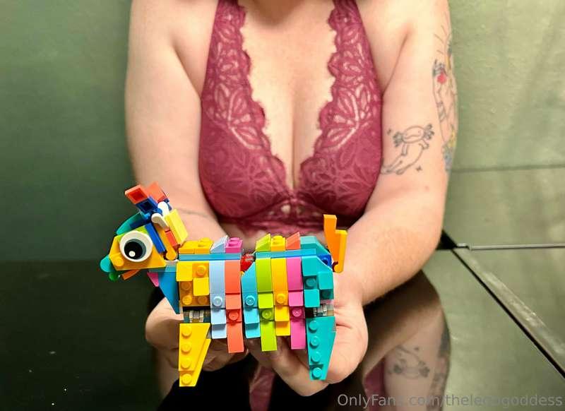 Your Lego Goddess loves all the colors, details, and there's..
