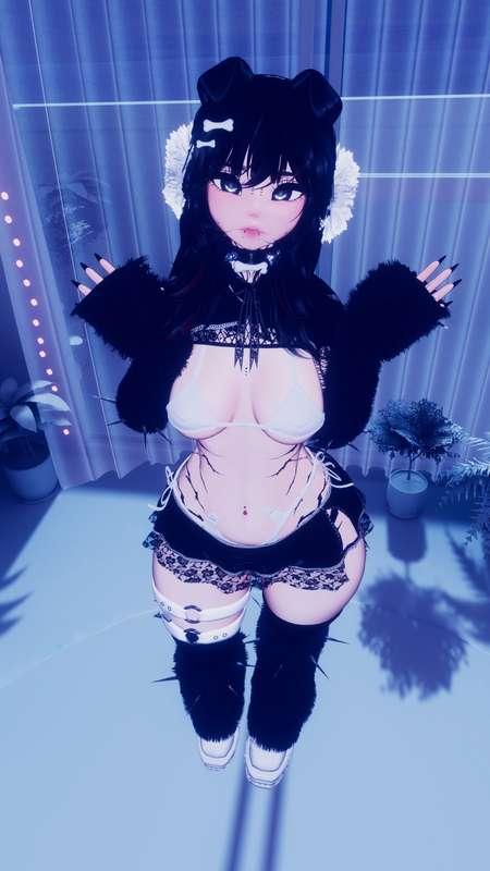 do you guys like my new avi??

still making changes to her and adding a lot more;; like tattoos, diff outfits etc &lt;3
plz give me feedback, this will be what i make 90% of my content in !!

// #vrcnsfw #vrchatnsfw #vrclewd #lewdtuber #vrcerp #vrchat #egirl #vrchaterp #vtuber