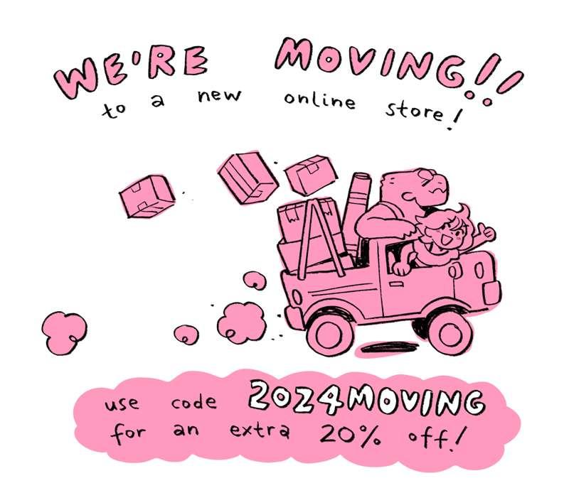 WE'RE MOVING!! (to a new online shop)
