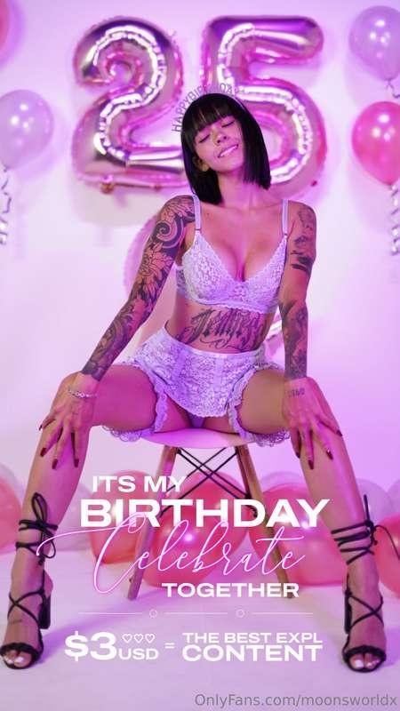 ***IT´S MY BIRTHDAY*** 🙊🎁🍭 Celebrate together 🥵🔥💦 Tip ur git..