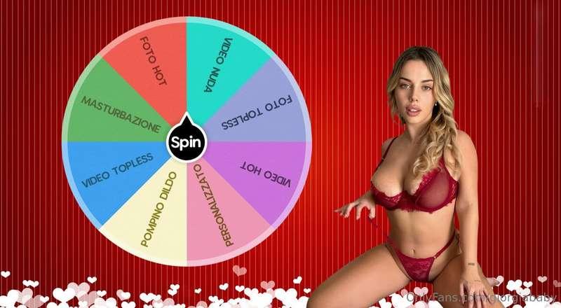 ***RUOTA DI SAN VALENTINO***

Voglio essere la tua valentina..