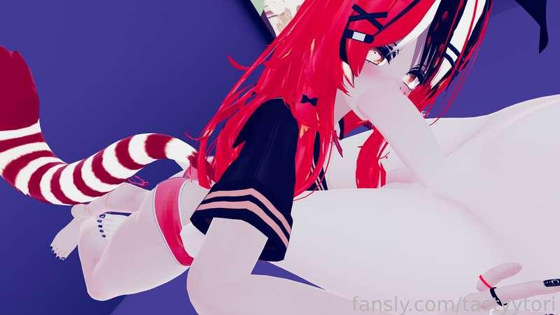 Oh heyyy :3, what if there were videos to go with these photos later?~ ❤️❤️


#vrchat #vtuber #lewdtuber #blowjob 