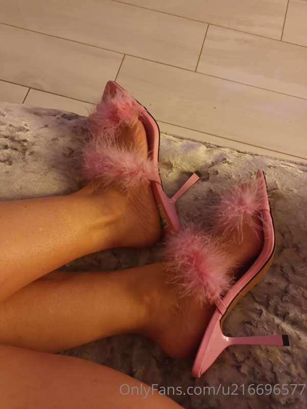 I need someone to slip these off my feet and show my soft se..