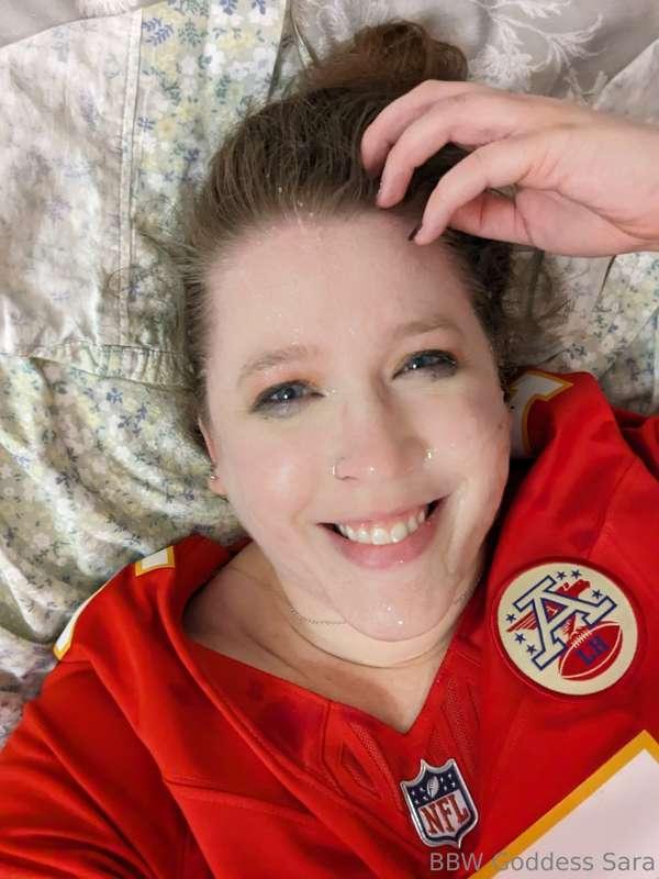 This Chiefs fan has a surprise for you after the Bills game...
