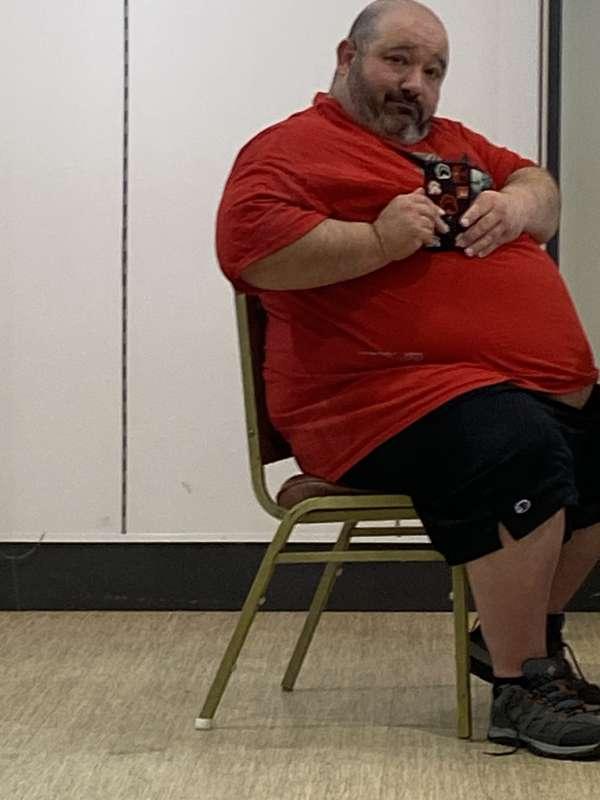 Looked in the mirror and felt HUGE