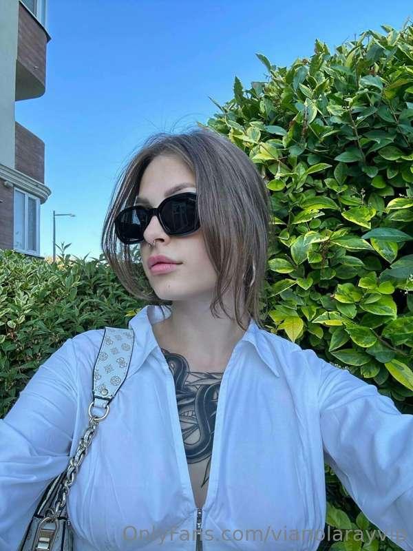 Out for a walk. Maybe do some content outside for you?