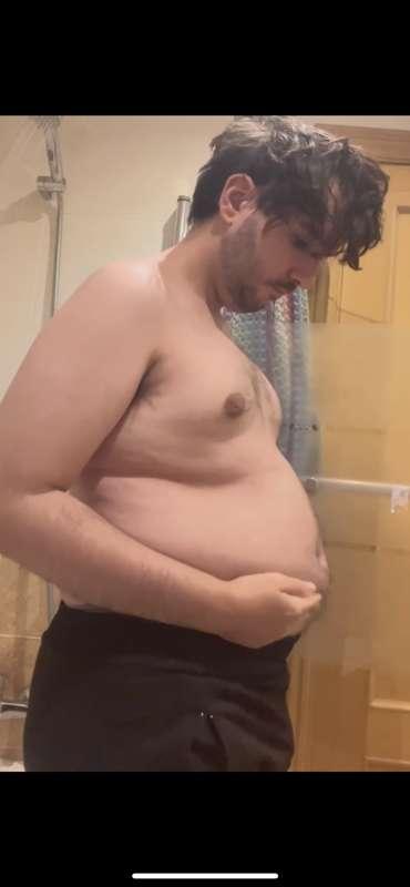 Short-Video: Feeling obese before the shower 🐷😳