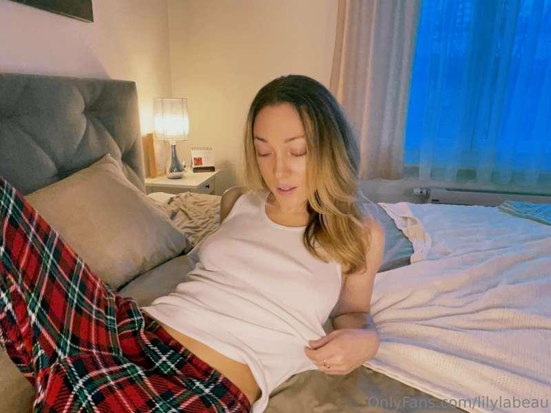 On the first day of Christmas you find your love sleeping bu..