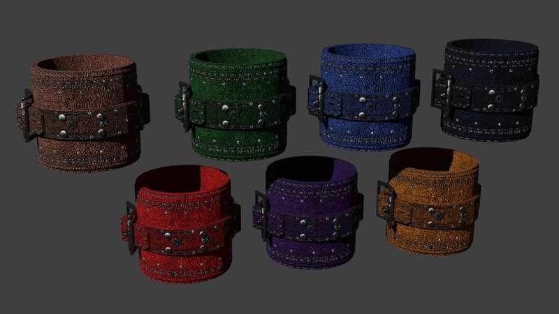 Leather Writs - Ankle Cuffs