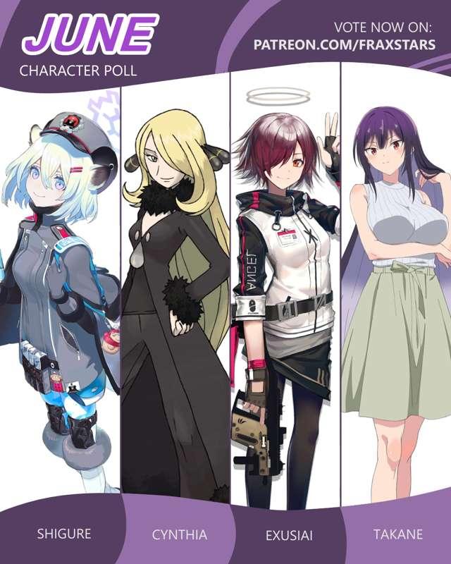 June Character Poll for members!