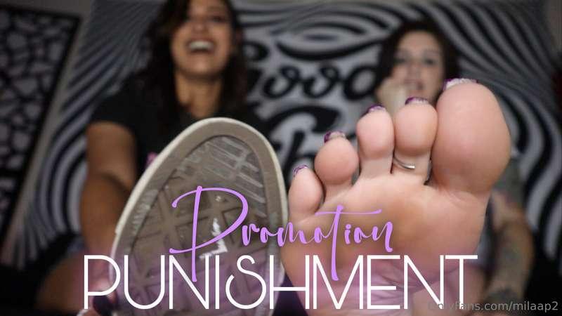 Promotion Punishment Mila just scored a big promotion at wor..