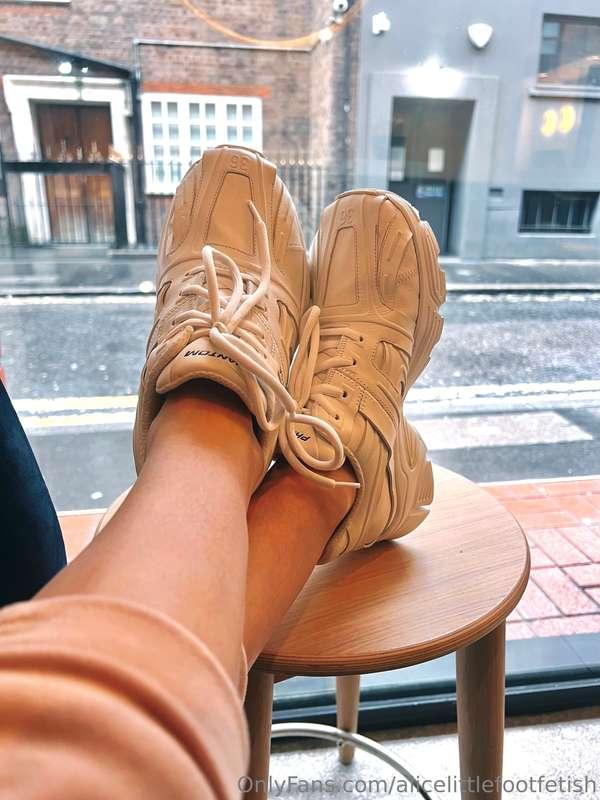 Would you dare to rub my feet in public?