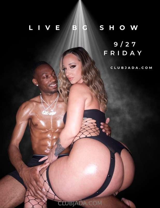 Ask and you shall receive. I’m doing my first B/G LIVE on Fr..