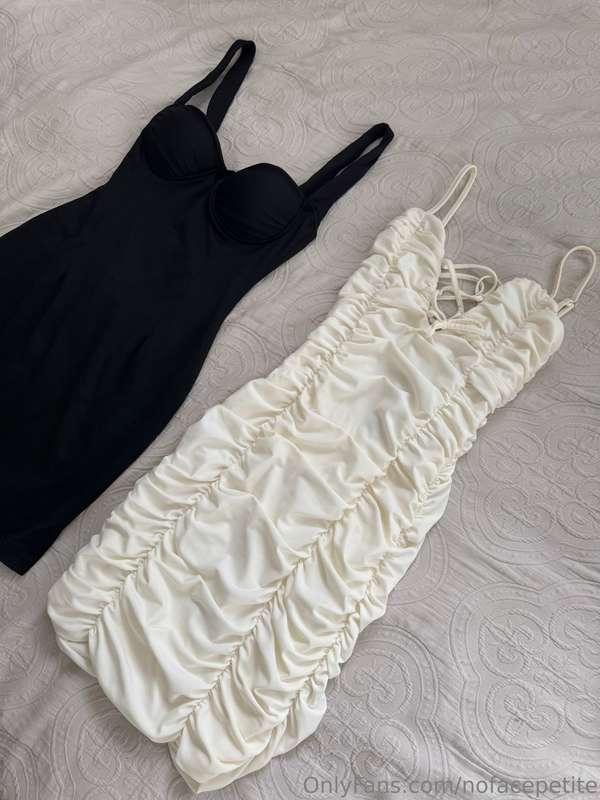 First poll! Which dress should I wear tonight?