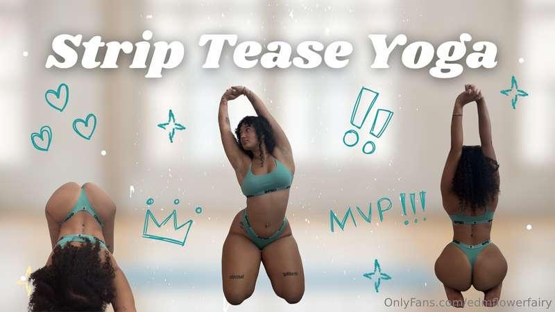 🧘🏽‍♀️ Strip Tease Yoga LIVE 🧘🏽‍♀️✨ 75+ min long✨ semi nude✨ ..