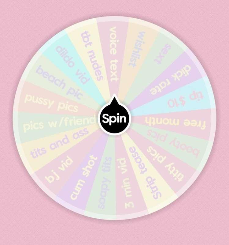 tip $10 and get a spin 💗