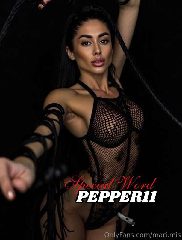 Today I’m selecting the most obedient among you. DM me the s..